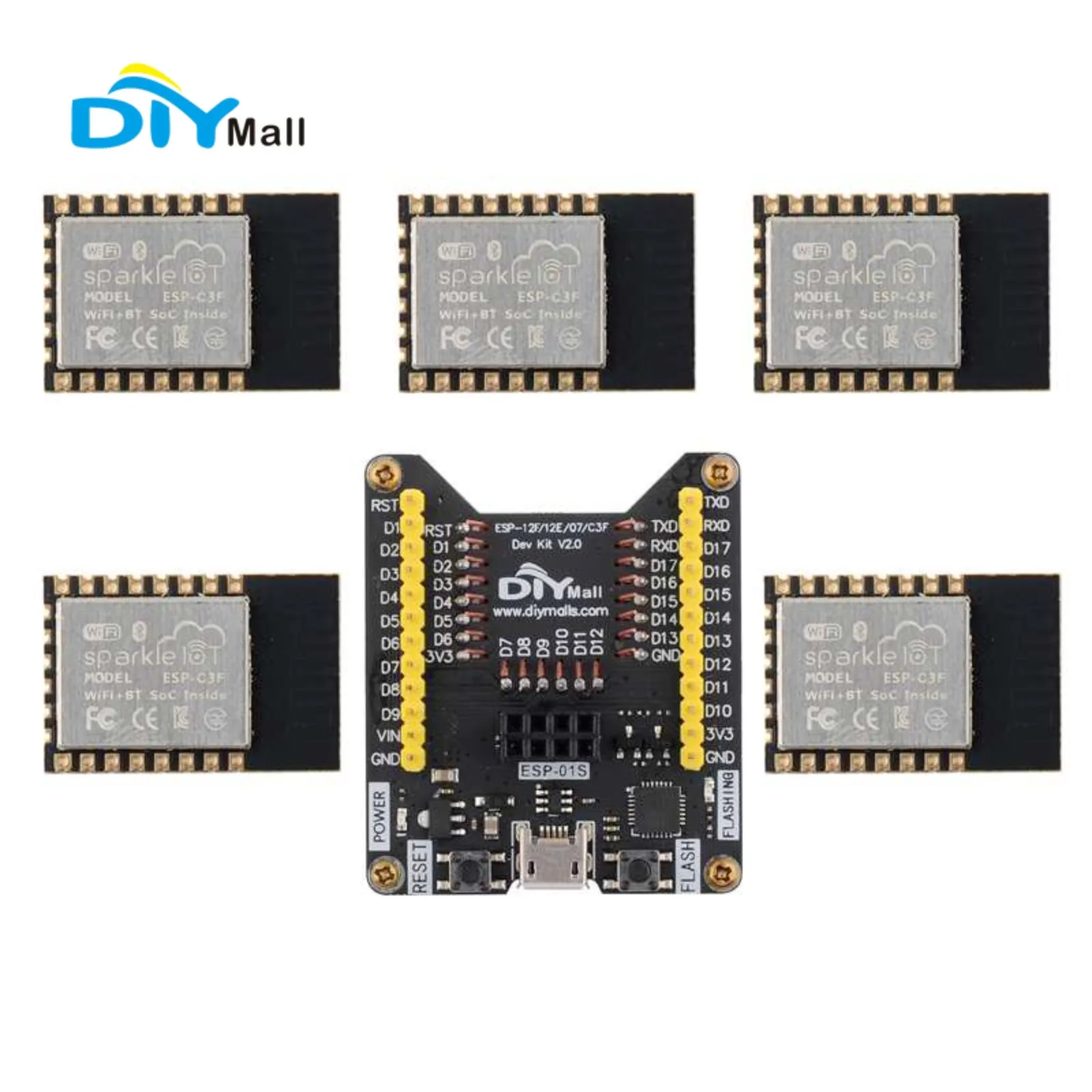 Esp8266 - ESP32-C3F WiFi + BT وحدة 32