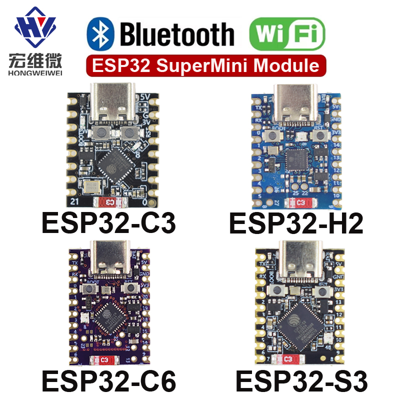 Esp32 Devkit - أحادي النواة SuperMini ESP32-S3 ESP32-C3 ESP32-H2