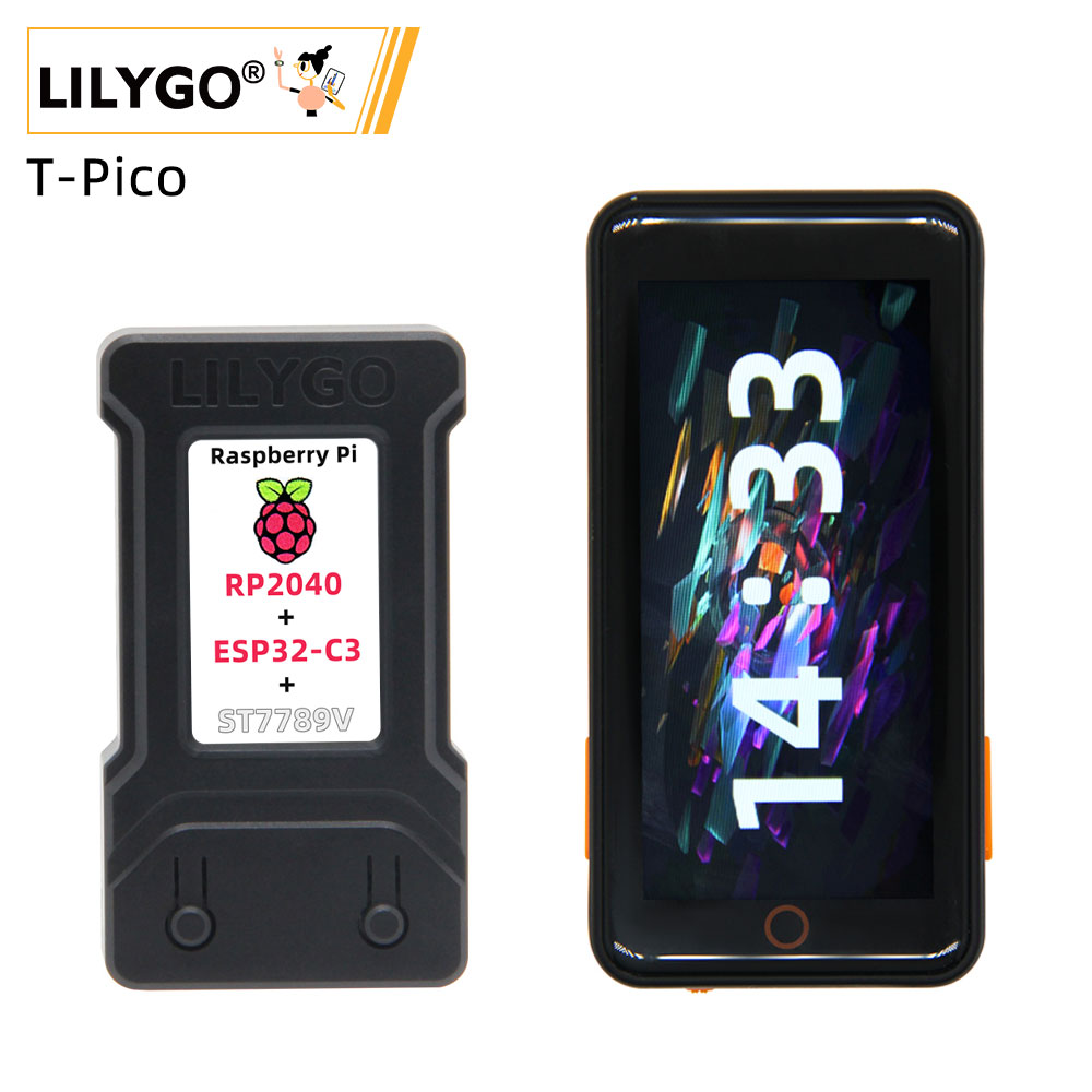 Esp32 C6 - LILYGO® T-PicoC3 وحدة عرض بشاشة 24