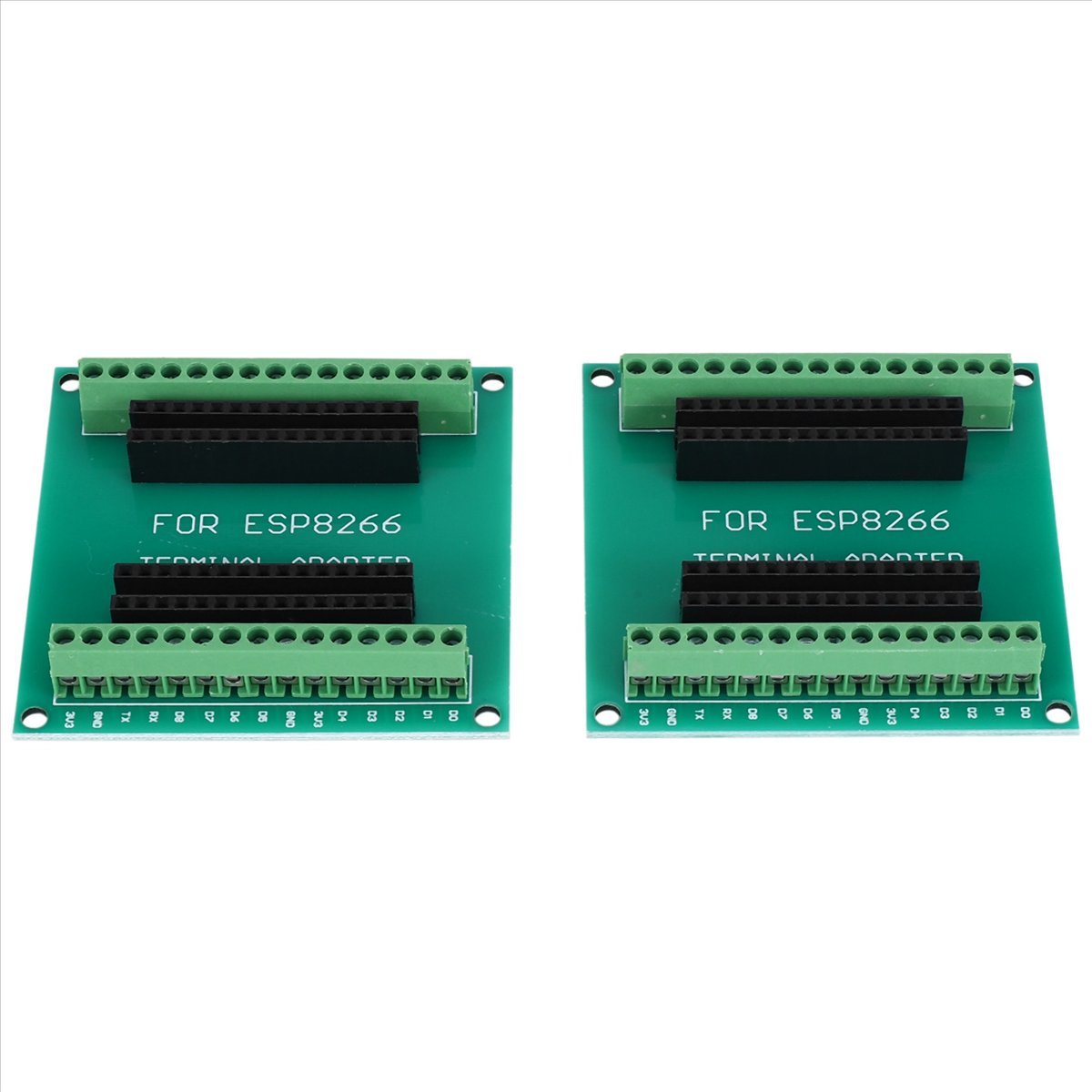 Esp8266 Nodemcu - لوحة توصيل A64I 2PCS ESP8266 GPIO