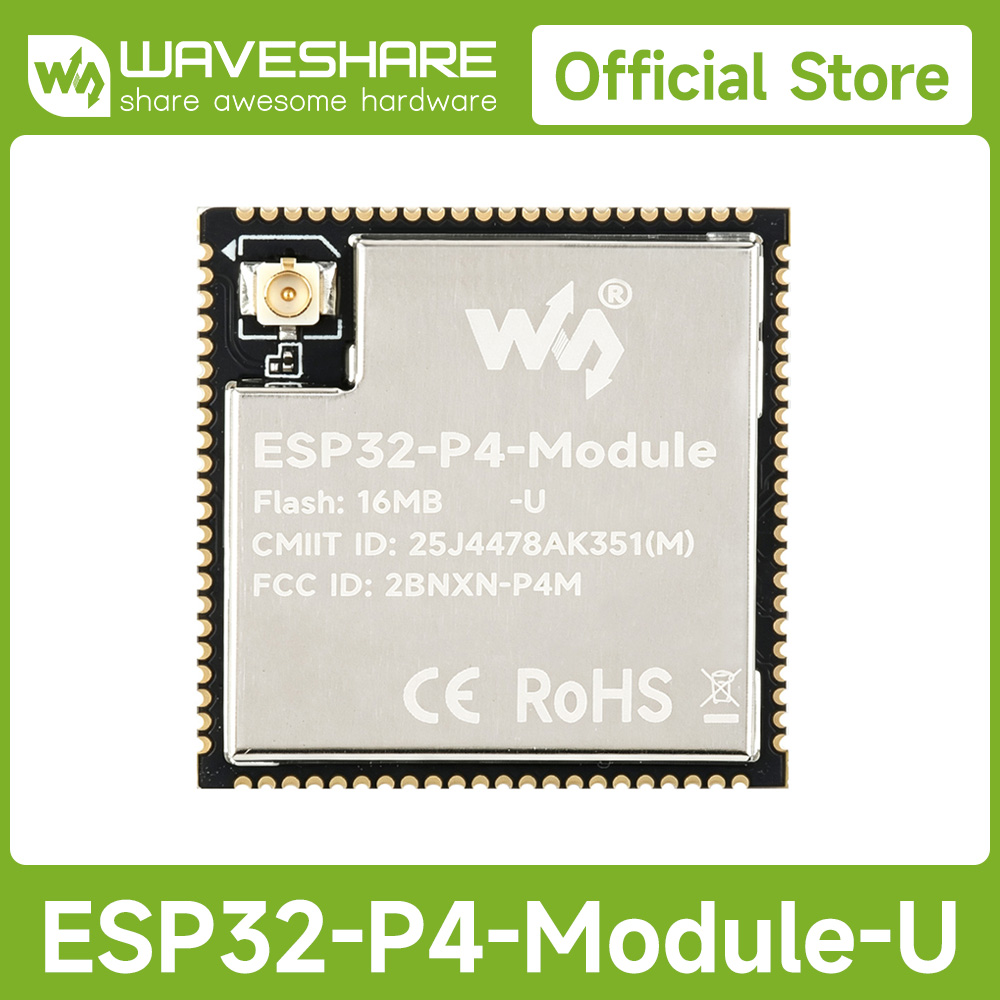 Esp32 C6 - لوحة Waveshare ESP32-P4-Module الأساسية، تدعم واي