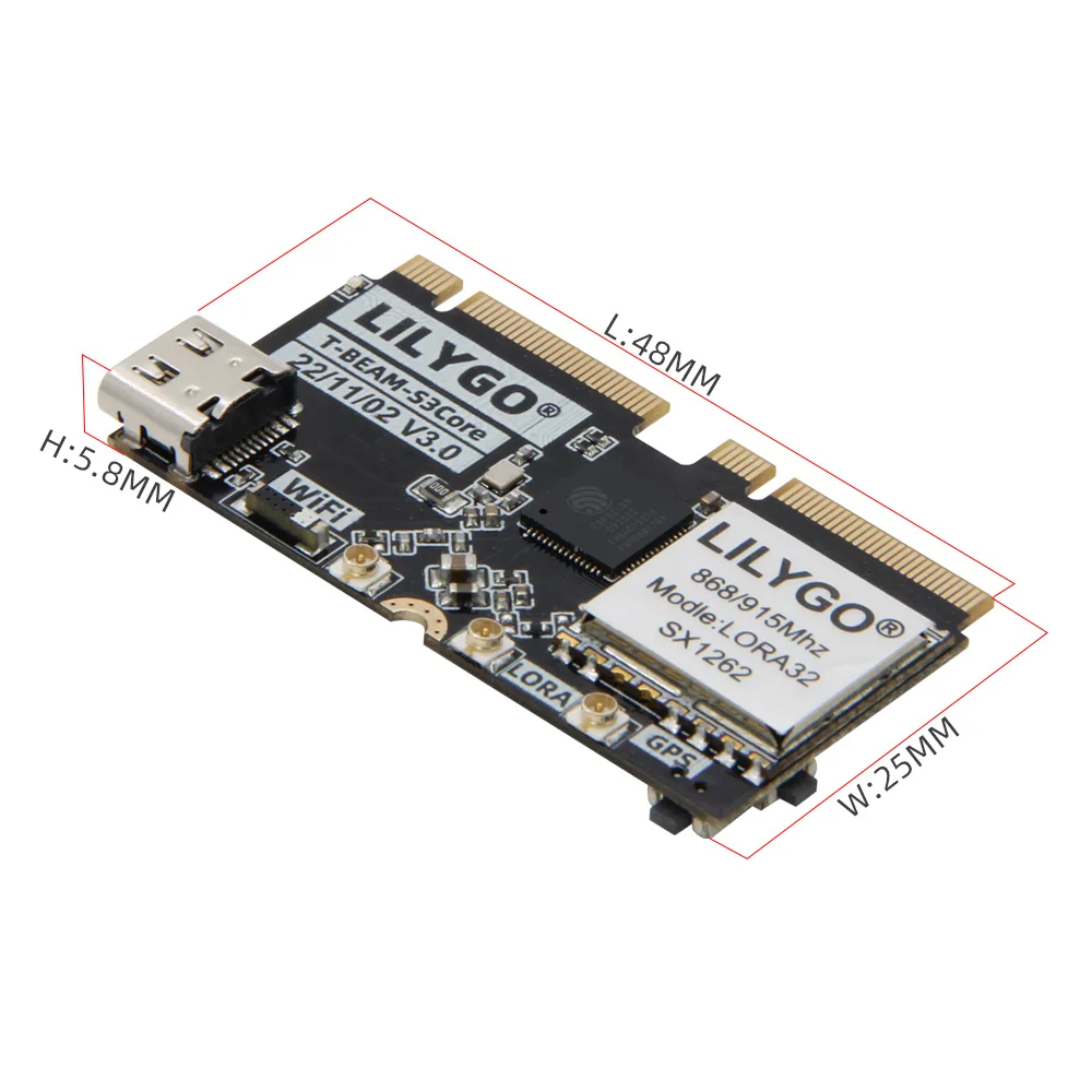 LILYGO T-BEAM-CORE V3.0 L76K U - مراجعة Esp32 Development Board وسعره