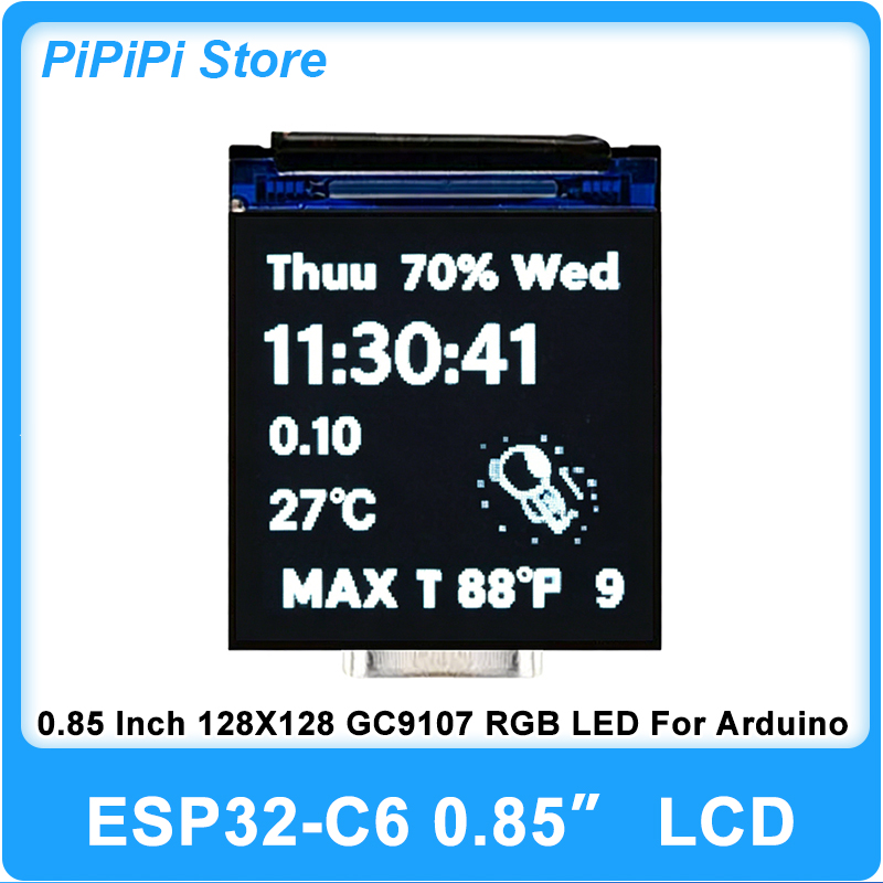 لوحة تطوير ESP32 C6 بشاشة IPS  - مراجعة Esp32 C6 وسعره