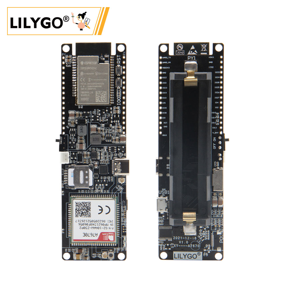 LILYGO® TTGO T-A7670G/E/SA R2  - مراجعة Esp32 Wifi Bluetooth Module وسعره