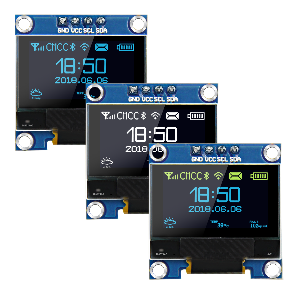 0.96 بوصة OLED وحدة عرض SSD130 - مراجعة Esp8266 وسعره