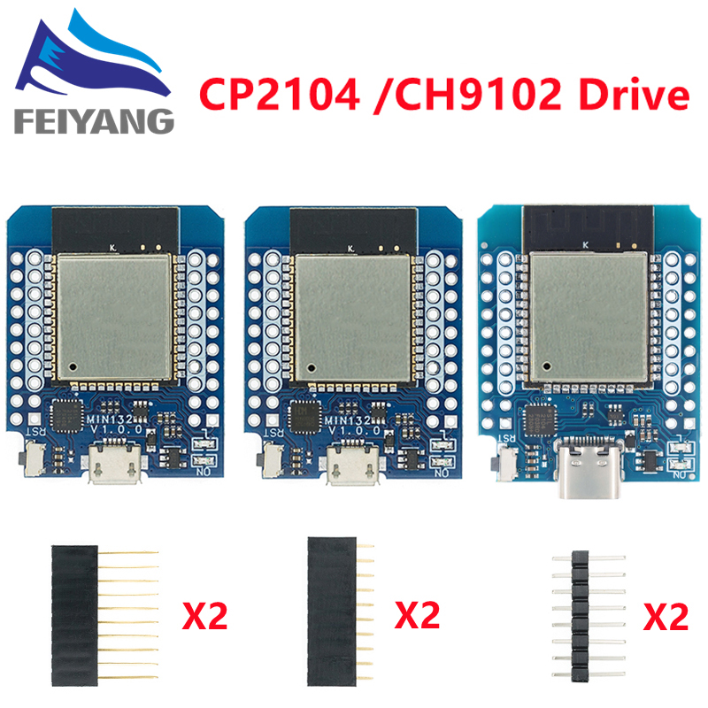 ل Wemos Mini D1 ESP8266 ESP32  - مراجعة Esp32 Devkit وسعره