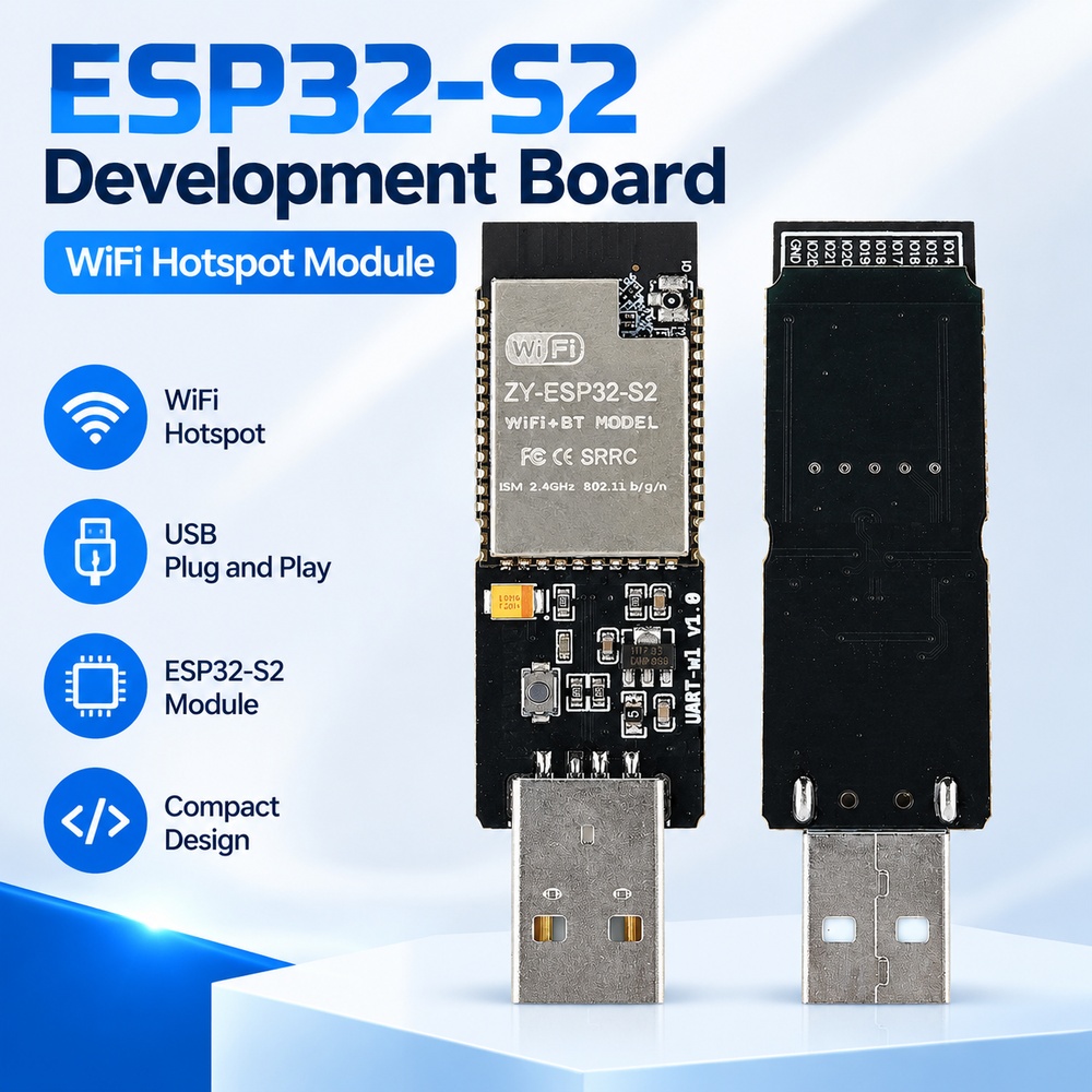 لوحة تطوير ESP32-S2 وحدة نقطة  - مراجعة Esp32 P4 وسعره