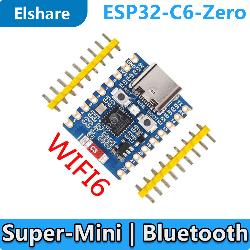 لوحة تطوير ESP32-C6 WiFi 6، ES - مراجعة Esp32 C6 وسعره