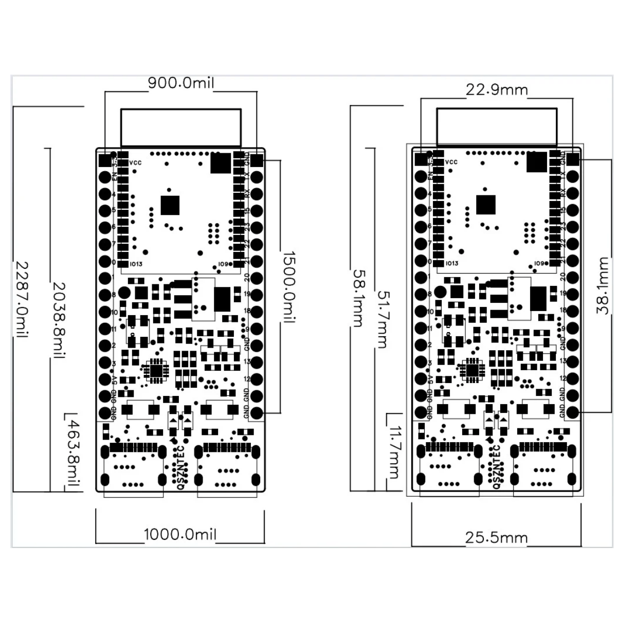 ESP32-C6-DevKitC-1 ESP32-C6 ال - مراجعة Esp32 Devkit وسعره