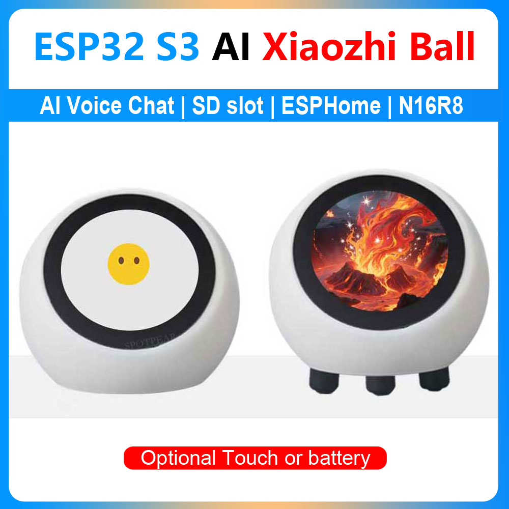 ESP32 S3 1.28 بوصة N16R8 مجلس  - مراجعة Esp32 Uart Module وسعره