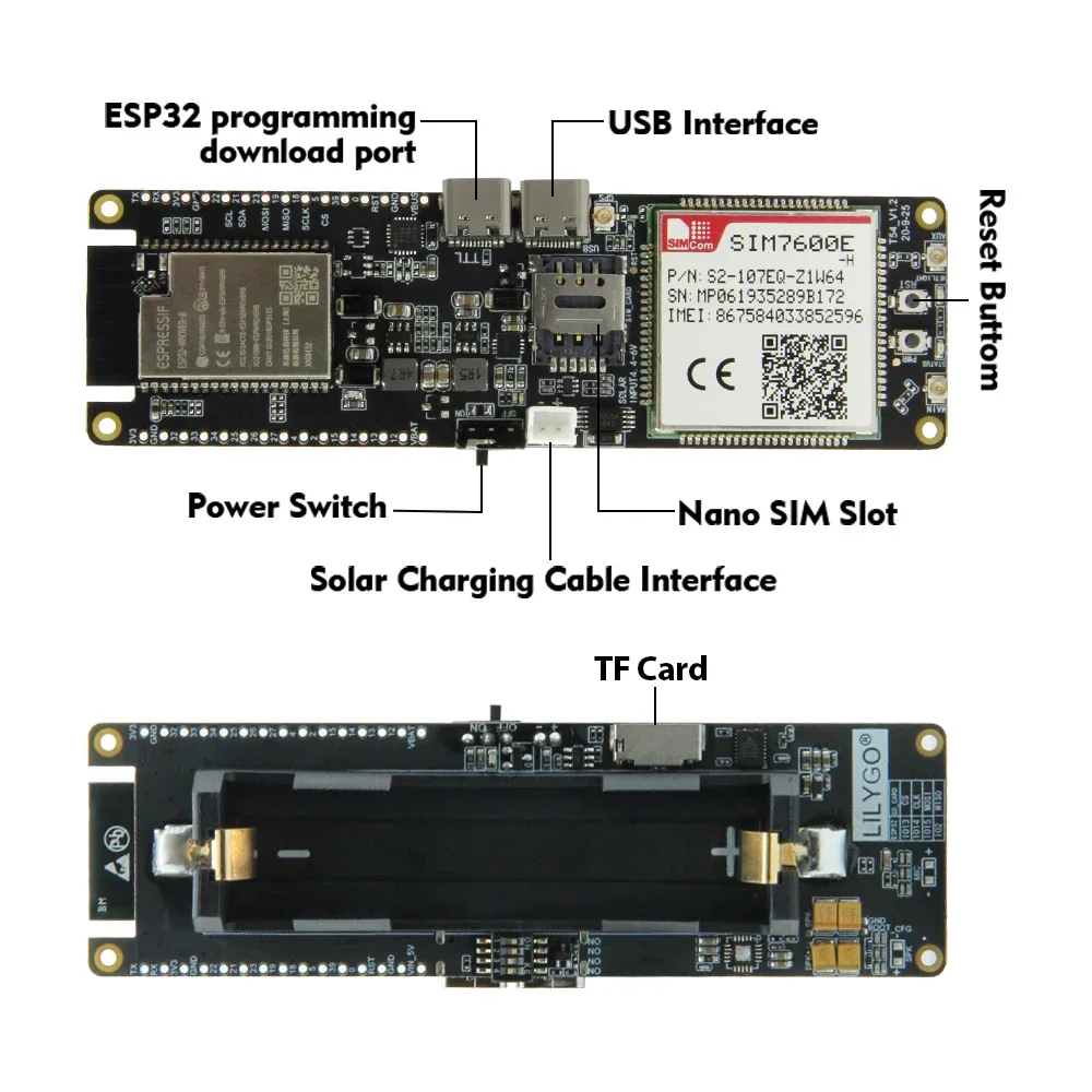متوفر LILYGO T-SIM7600G-H R2 T - مراجعة Esp32 Development Board وسعره