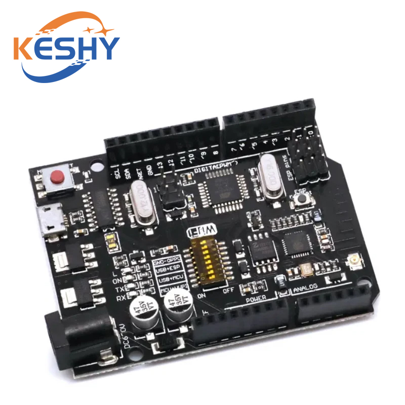 UNO + WiFi R3 ATmega328P + ESP - مراجعة Esp8266 Nodemcu وسعره