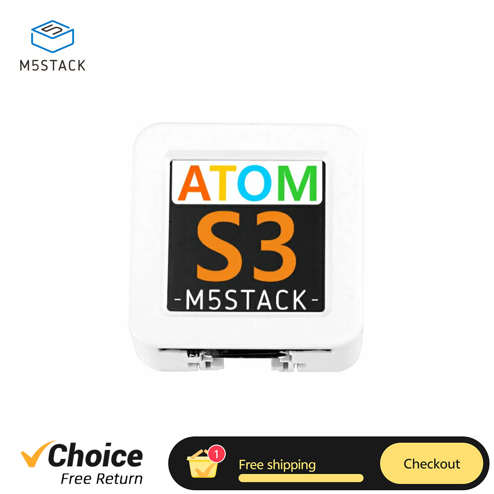 الأصلي M5Stack ATOMS3 ESP32-S3 - مراجعة Esp32 Uart Module وسعره