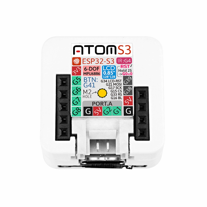 الأصلي M5Stack ATOMS3 ESP32-S3 - مراجعة Esp32 Uart Module وسعره